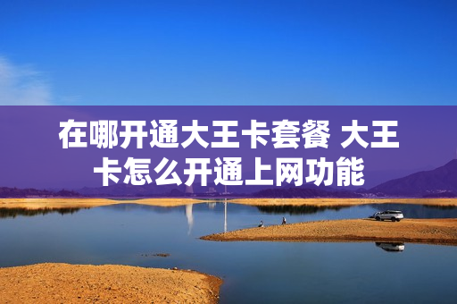 在哪开通大王卡套餐 大王卡怎么开通上网功能