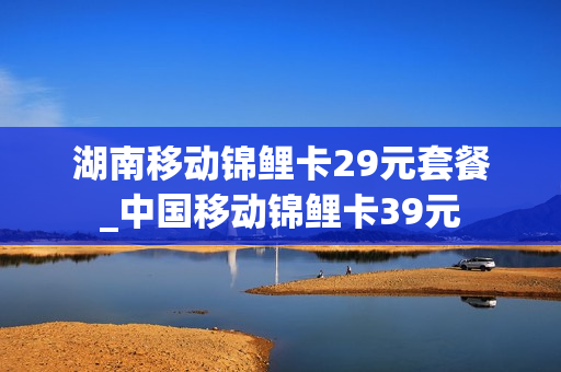 湖南移动锦鲤卡29元套餐_中国移动锦鲤卡39元