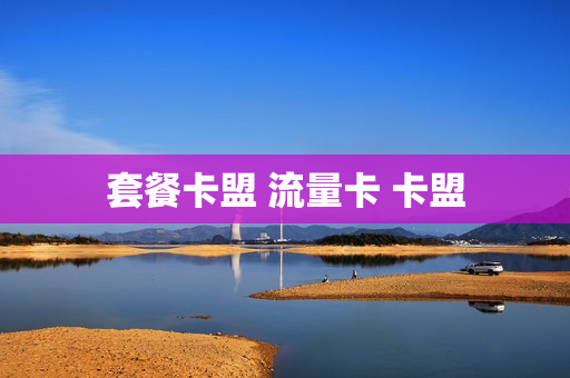 套餐卡盟 流量卡 卡盟