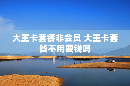 大王卡套餐非会员 大王卡套餐不用要钱吗