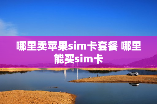 哪里卖苹果sim卡套餐 哪里能买sim卡