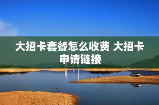 大招卡套餐怎么收费 大招卡申请链接