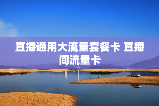 直播通用大流量套餐卡 直播间流量卡