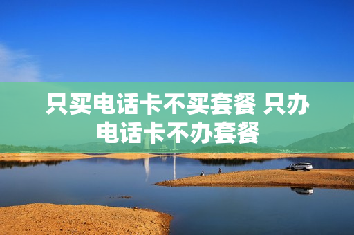 只买电话卡不买套餐 只办电话卡不办套餐