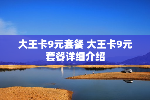 大王卡9元套餐 大王卡9元套餐详细介绍