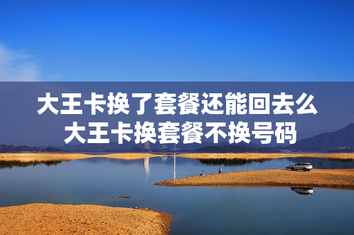 大王卡换了套餐还能回去么 大王卡换套餐不换号码