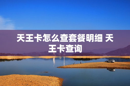 天王卡怎么查套餐明细 天王卡查询