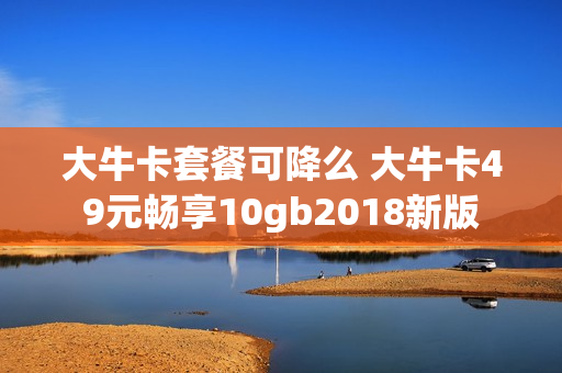 大牛卡套餐可降么 大牛卡49元畅享10gb2018新版