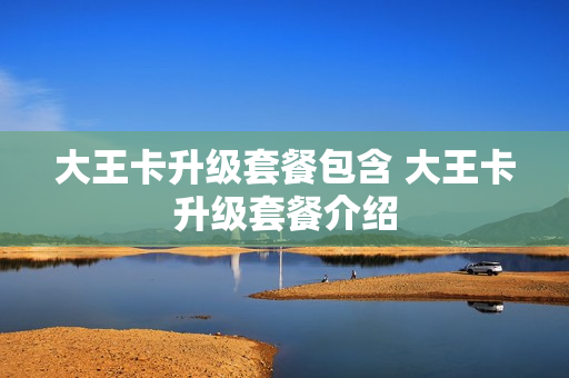 大王卡升级套餐包含 大王卡升级套餐介绍