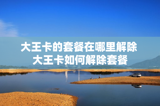 大王卡的套餐在哪里解除 大王卡如何解除套餐