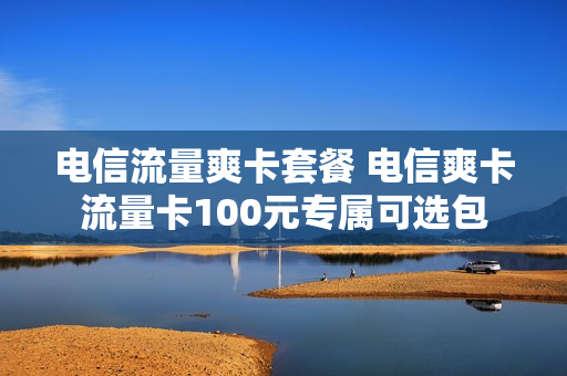 电信流量爽卡套餐 电信爽卡流量卡100元专属可选包
