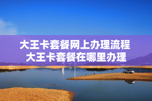大王卡套餐网上办理流程 大王卡套餐在哪里办理
