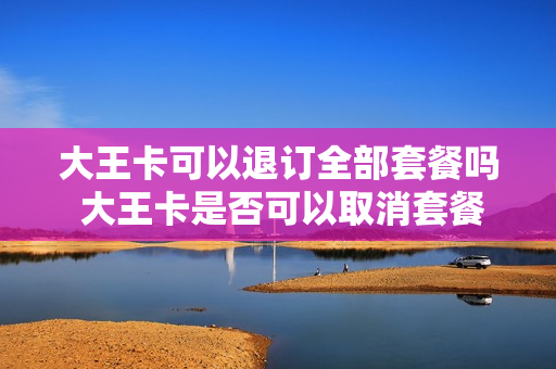 大王卡可以退订全部套餐吗 大王卡是否可以取消套餐