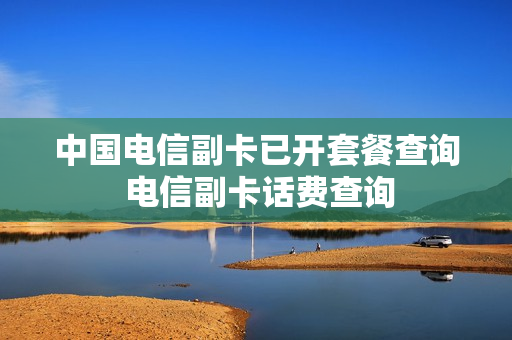 中国电信副卡已开套餐查询 电信副卡话费查询