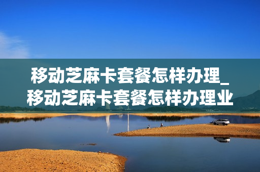 移动芝麻卡套餐怎样办理_移动芝麻卡套餐怎样办理业务