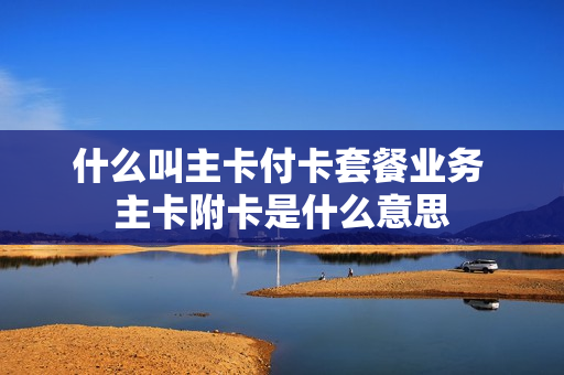 什么叫主卡付卡套餐业务 主卡附卡是什么意思