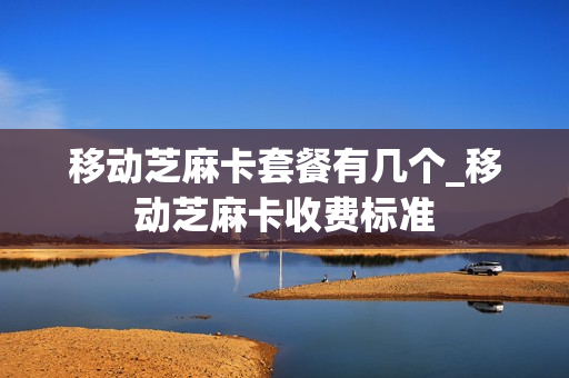 移动芝麻卡套餐有几个_移动芝麻卡收费标准