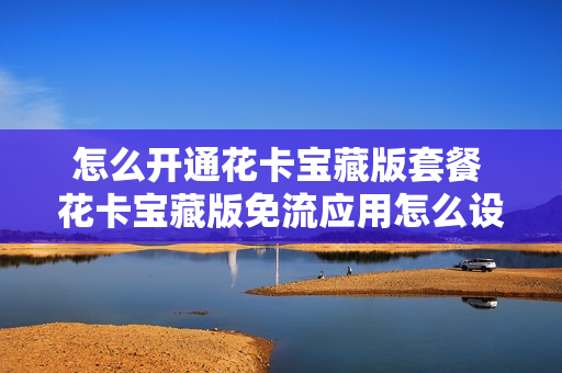 怎么开通花卡宝藏版套餐 花卡宝藏版免流应用怎么设置