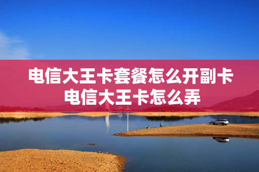 电信大王卡套餐怎么开副卡 电信大王卡怎么弄