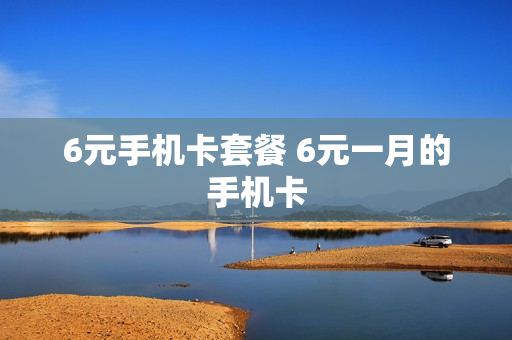 6元手机卡套餐 6元一月的手机卡