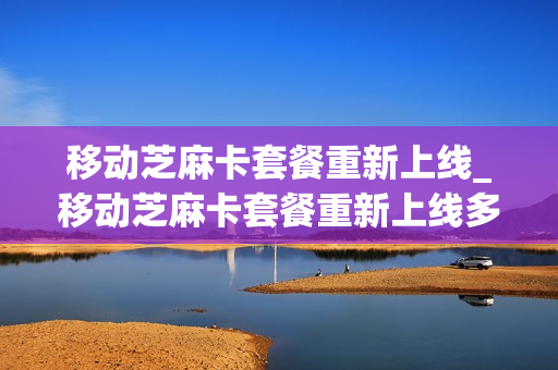 移动芝麻卡套餐重新上线_移动芝麻卡套餐重新上线多少钱