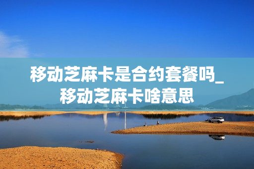 移动芝麻卡是合约套餐吗_移动芝麻卡啥意思