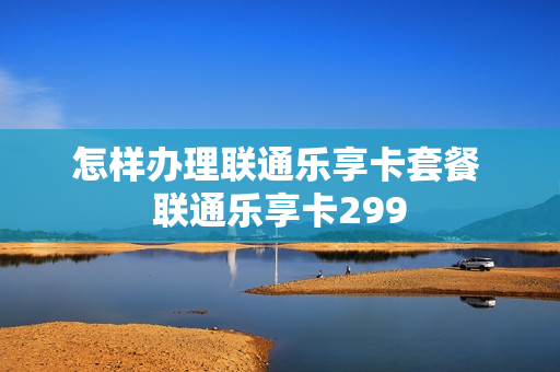 怎样办理联通乐享卡套餐 联通乐享卡299