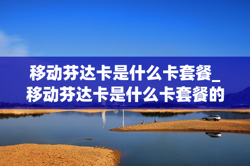 移动芬达卡是什么卡套餐_移动芬达卡是什么卡套餐的