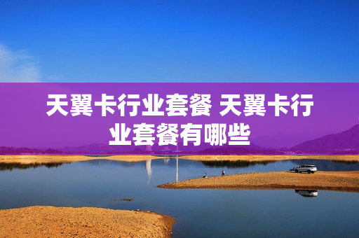 天翼卡行业套餐 天翼卡行业套餐有哪些
