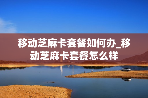 移动芝麻卡套餐如何办_移动芝麻卡套餐怎么样