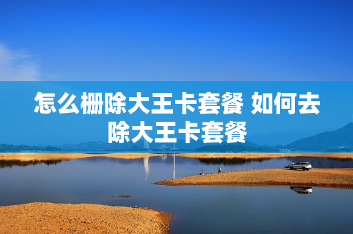 怎么栅除大王卡套餐 如何去除大王卡套餐