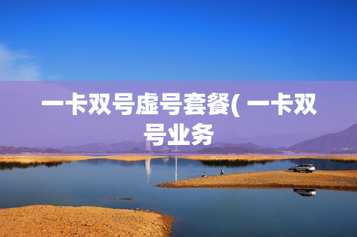 一卡双号虚号套餐( 一卡双号业务