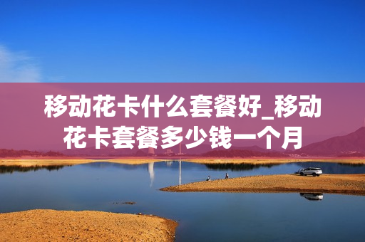 移动花卡什么套餐好_移动花卡套餐多少钱一个月