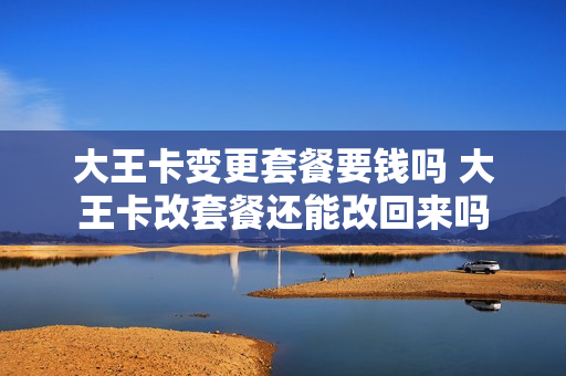 大王卡变更套餐要钱吗 大王卡改套餐还能改回来吗