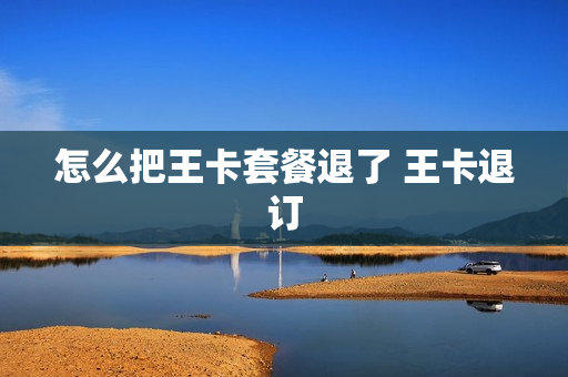 怎么把王卡套餐退了 王卡退订