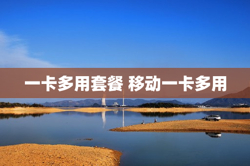 一卡多用套餐 移动一卡多用