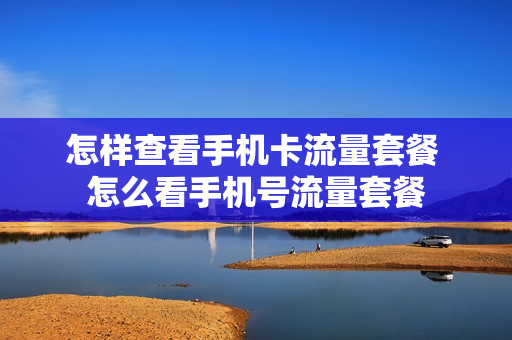 怎样查看手机卡流量套餐 怎么看手机号流量套餐