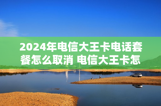2024年电信大王卡电话套餐怎么取消 电信大王卡怎么取消自动续费