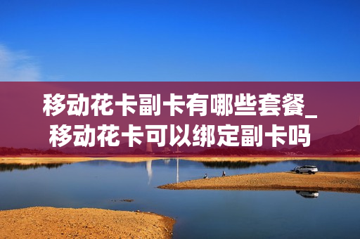 移动花卡副卡有哪些套餐_移动花卡可以绑定副卡吗