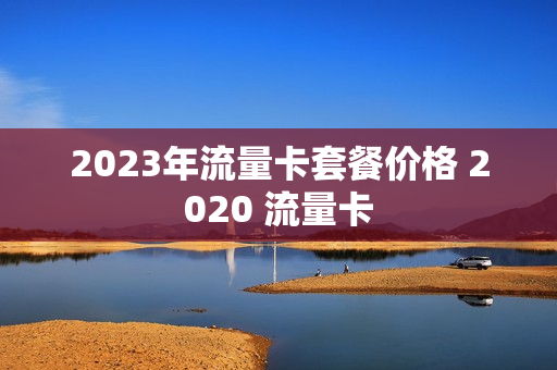 2023年流量卡套餐价格 2020 流量卡