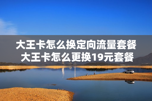 大王卡怎么换定向流量套餐 大王卡怎么更换19元套餐