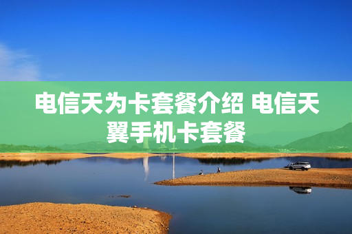电信天为卡套餐介绍 电信天翼手机卡套餐
