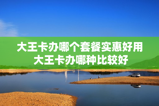 大王卡办哪个套餐实惠好用 大王卡办哪种比较好