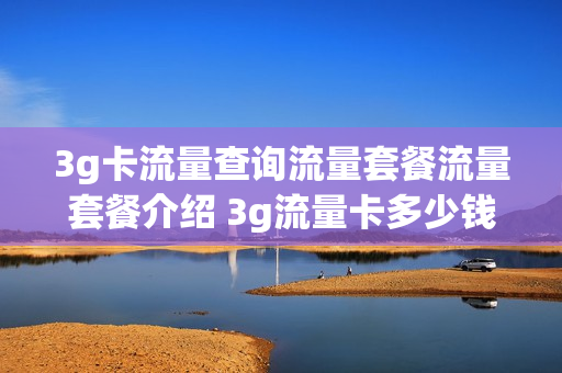 3g卡流量查询流量套餐流量套餐介绍 3g流量卡多少钱