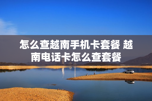 怎么查越南手机卡套餐 越南电话卡怎么查套餐