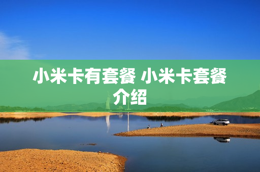 小米卡有套餐 小米卡套餐介绍