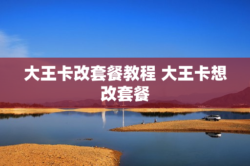 大王卡改套餐教程 大王卡想改套餐
