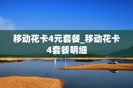 移动花卡4元套餐_移动花卡4套餐明细