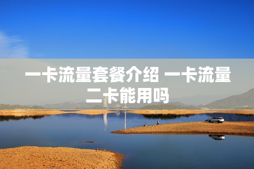 一卡流量套餐介绍 一卡流量二卡能用吗