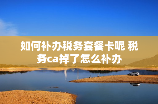 如何补办税务套餐卡呢 税务ca掉了怎么补办
